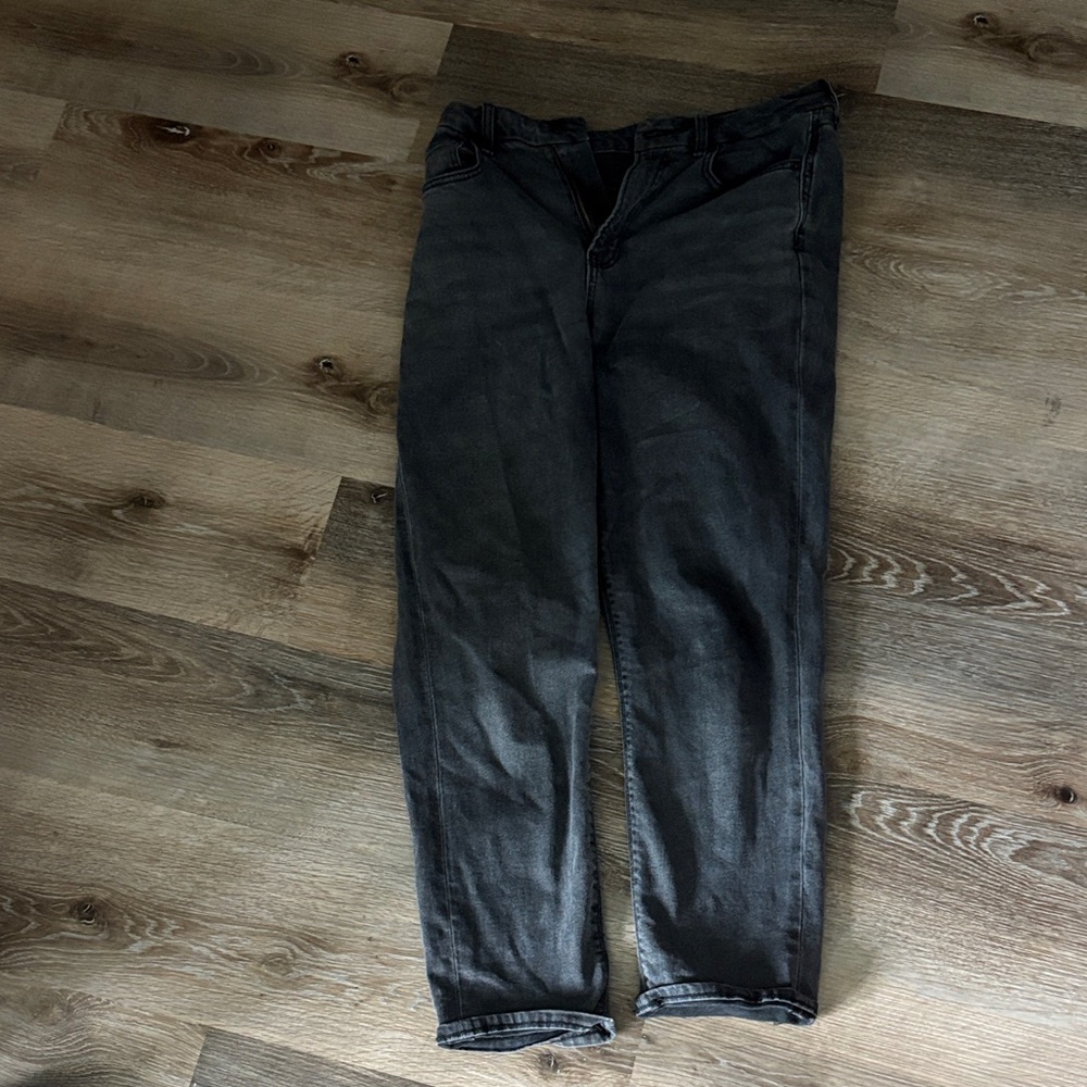 American Eagle Outfitters Black Straight Leg Jeans